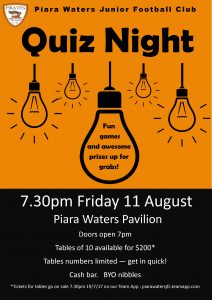 quiz night poster